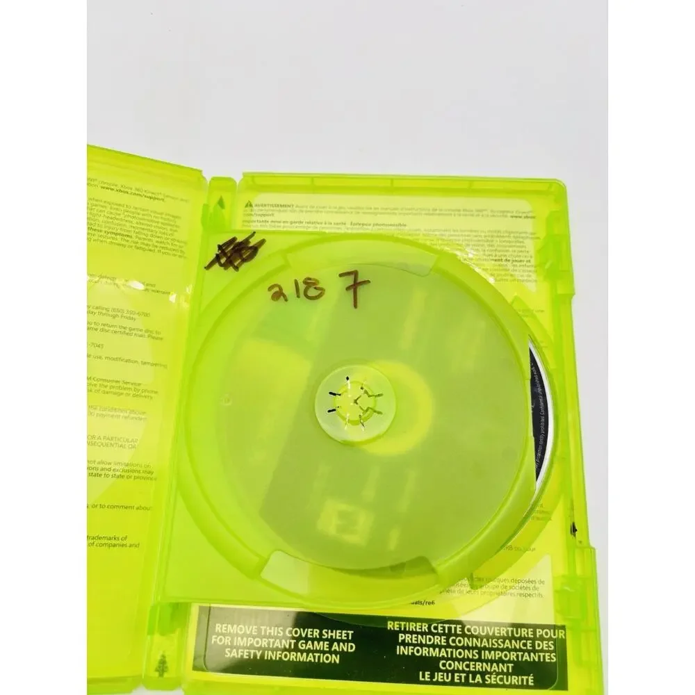 Resident Evil 6 (Microsoft Xbox 360, 2012) No Manual Tested Working VG Condition